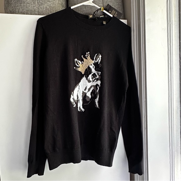 Ted Baker Top with Frenchie Bulldog - US 6 - Picture 5 of 9